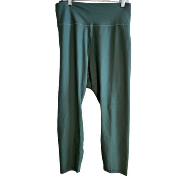 4X high rise 7/8 ankle green Old Navy leggings powersoft - Picture 1 of 5